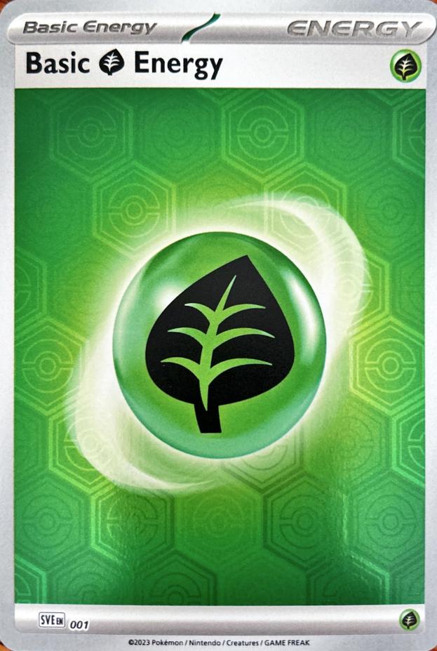 Basic Grass Energy [Reverse Holo]